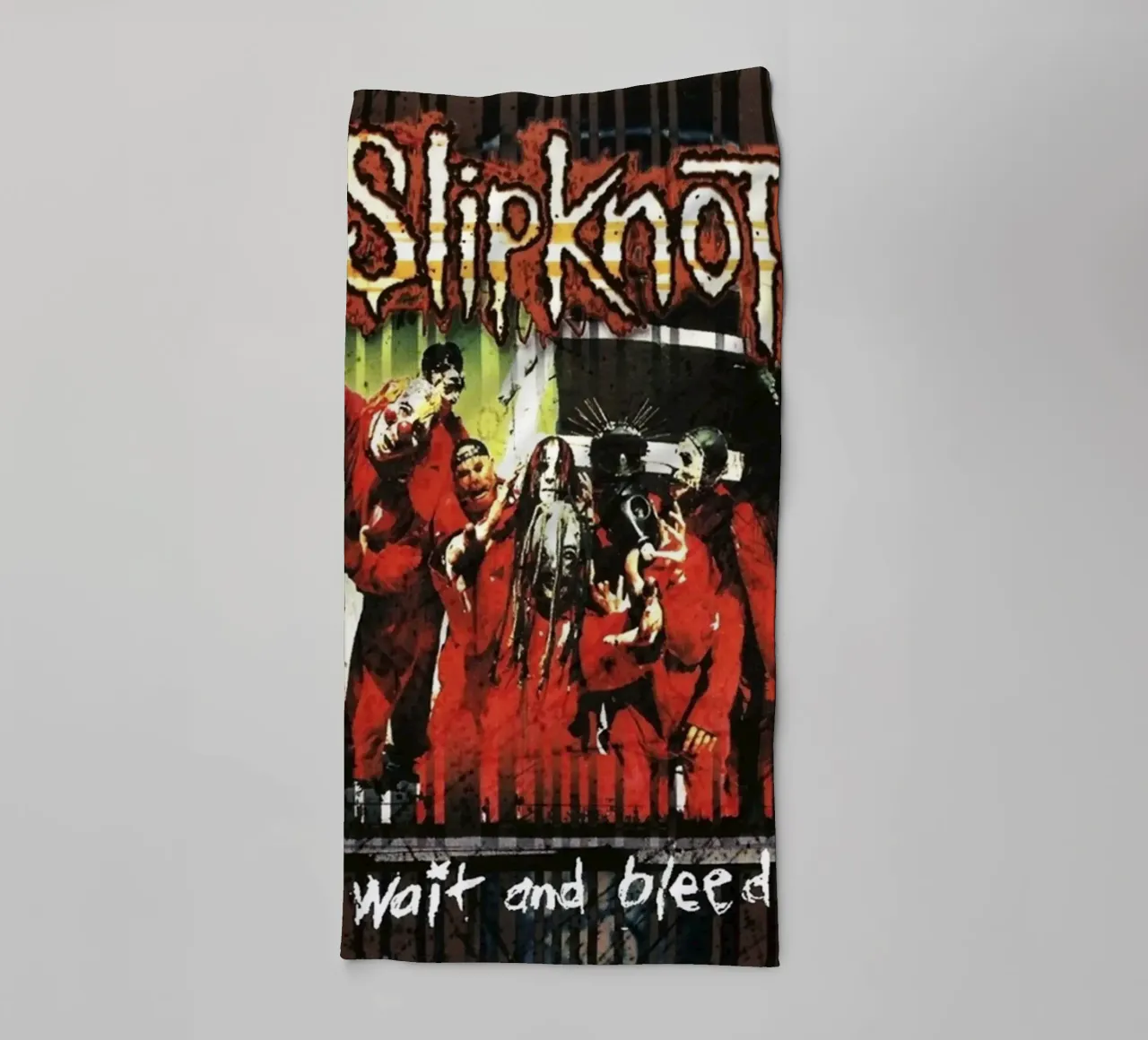 Wait And Bleed Classic Slipknot Poster asciugamano da bagno da TEMONSEOL