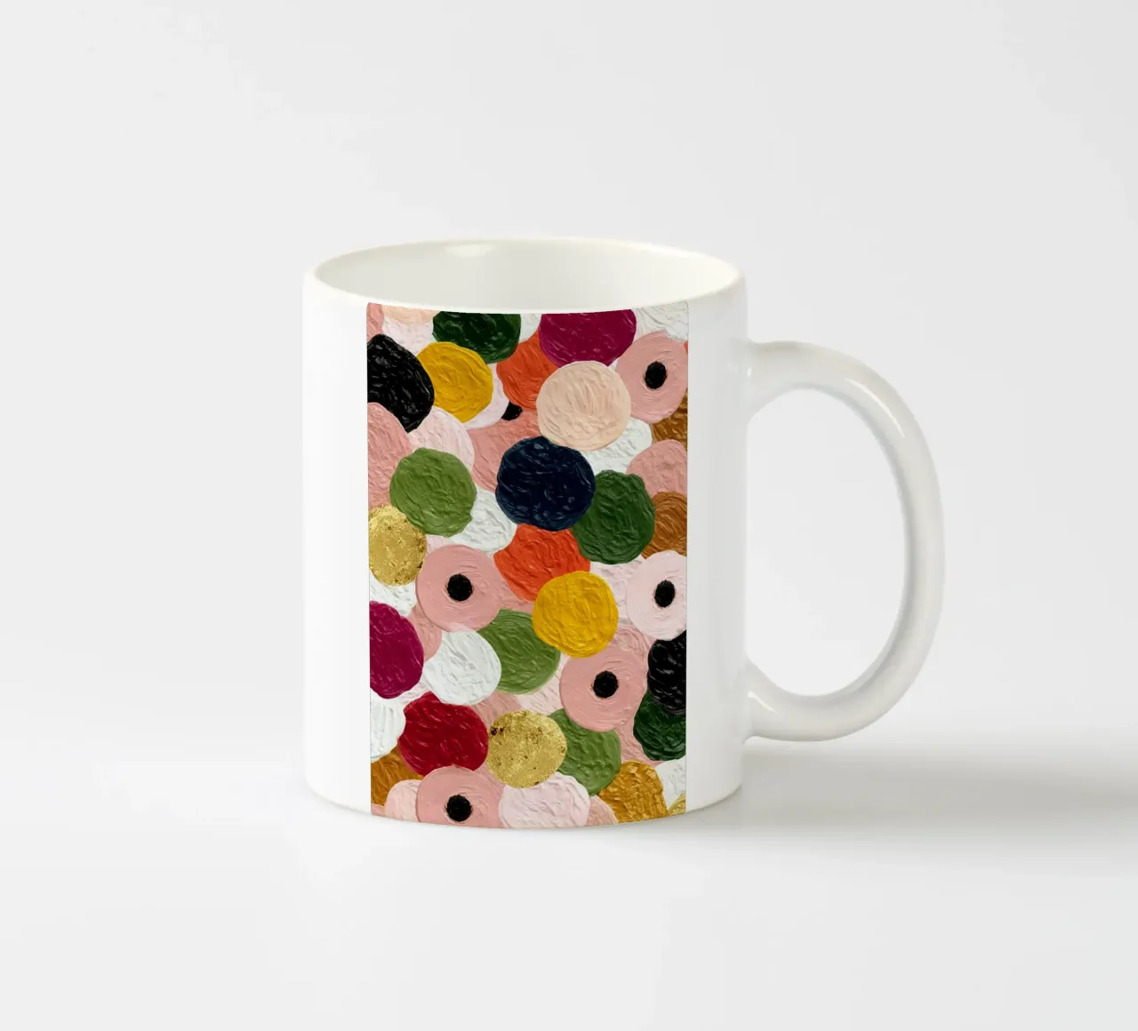 Colorful Abstraction tazza in ceramica da michi