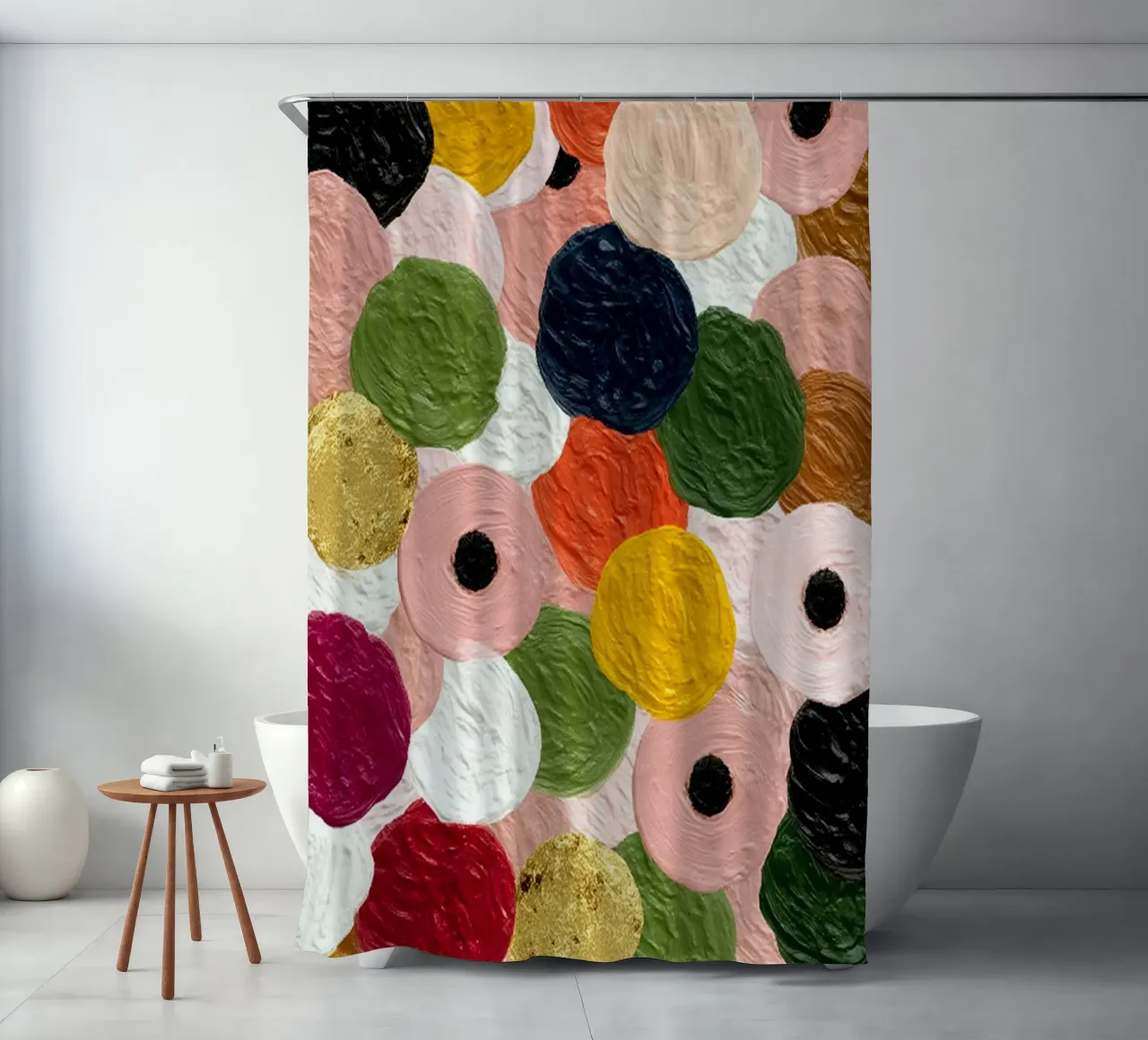 Colorful Abstraction tenda da doccia da michi
