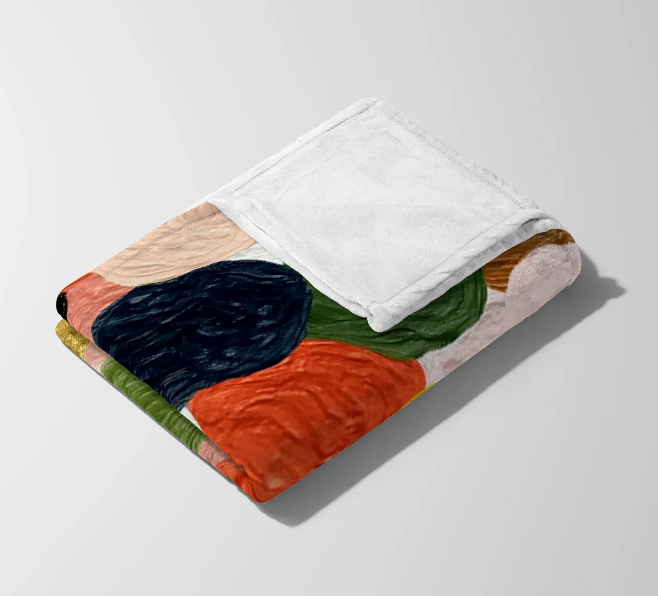 Colorful Abstraction coperta in pile da michi
