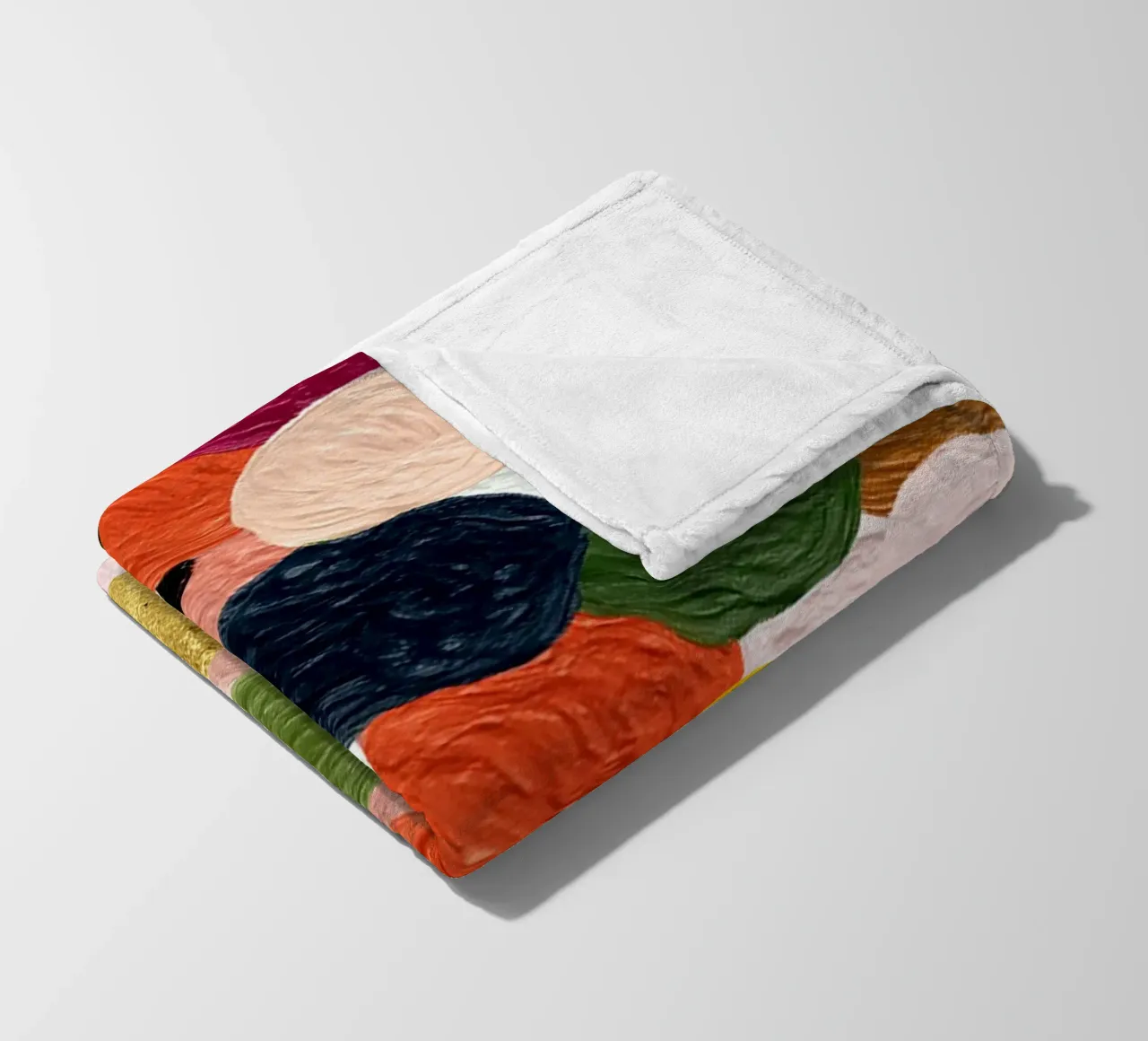 Colorful Abstraction coperta in pile da michi