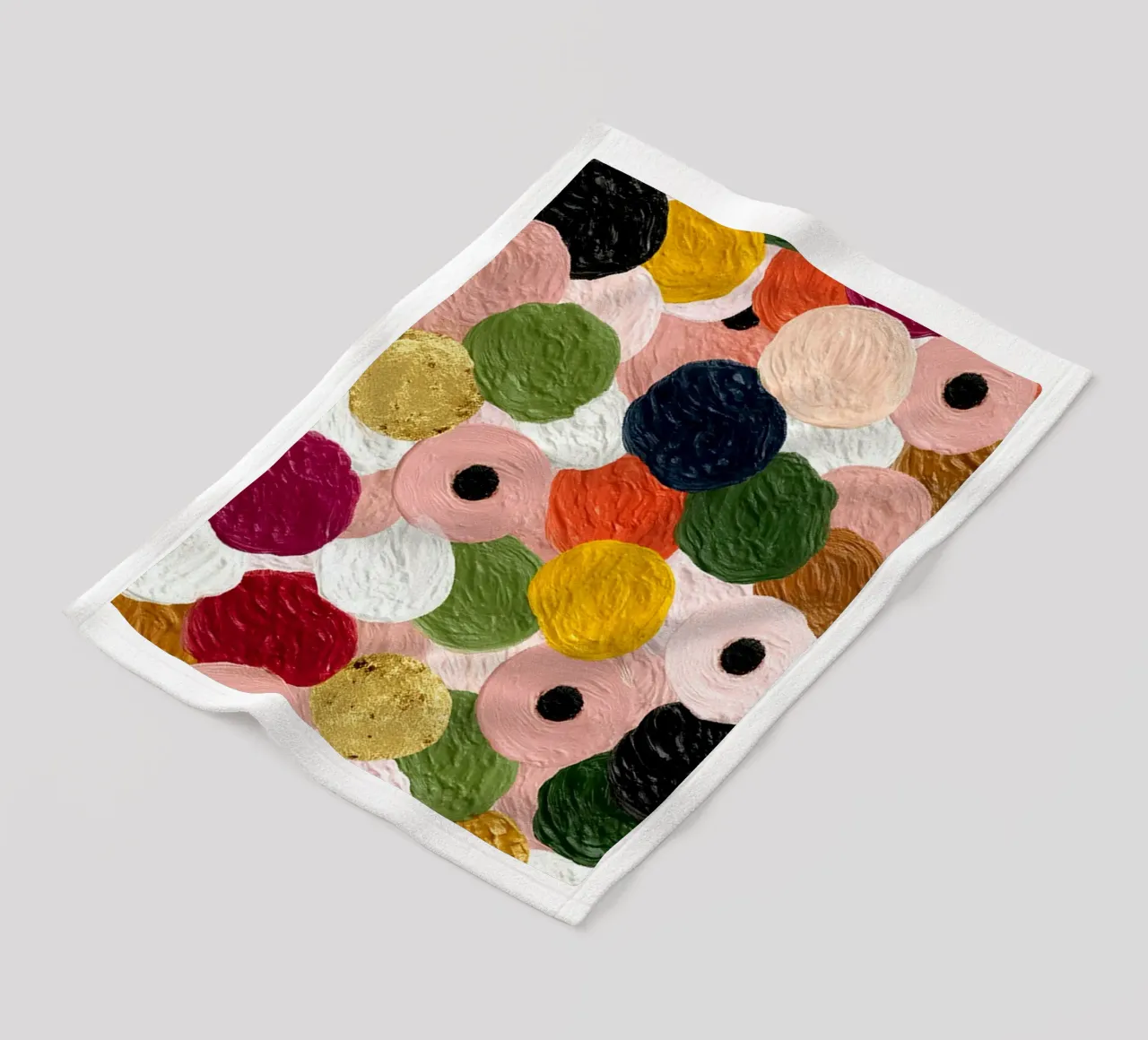 Colorful Abstraction coperta in pile da michi