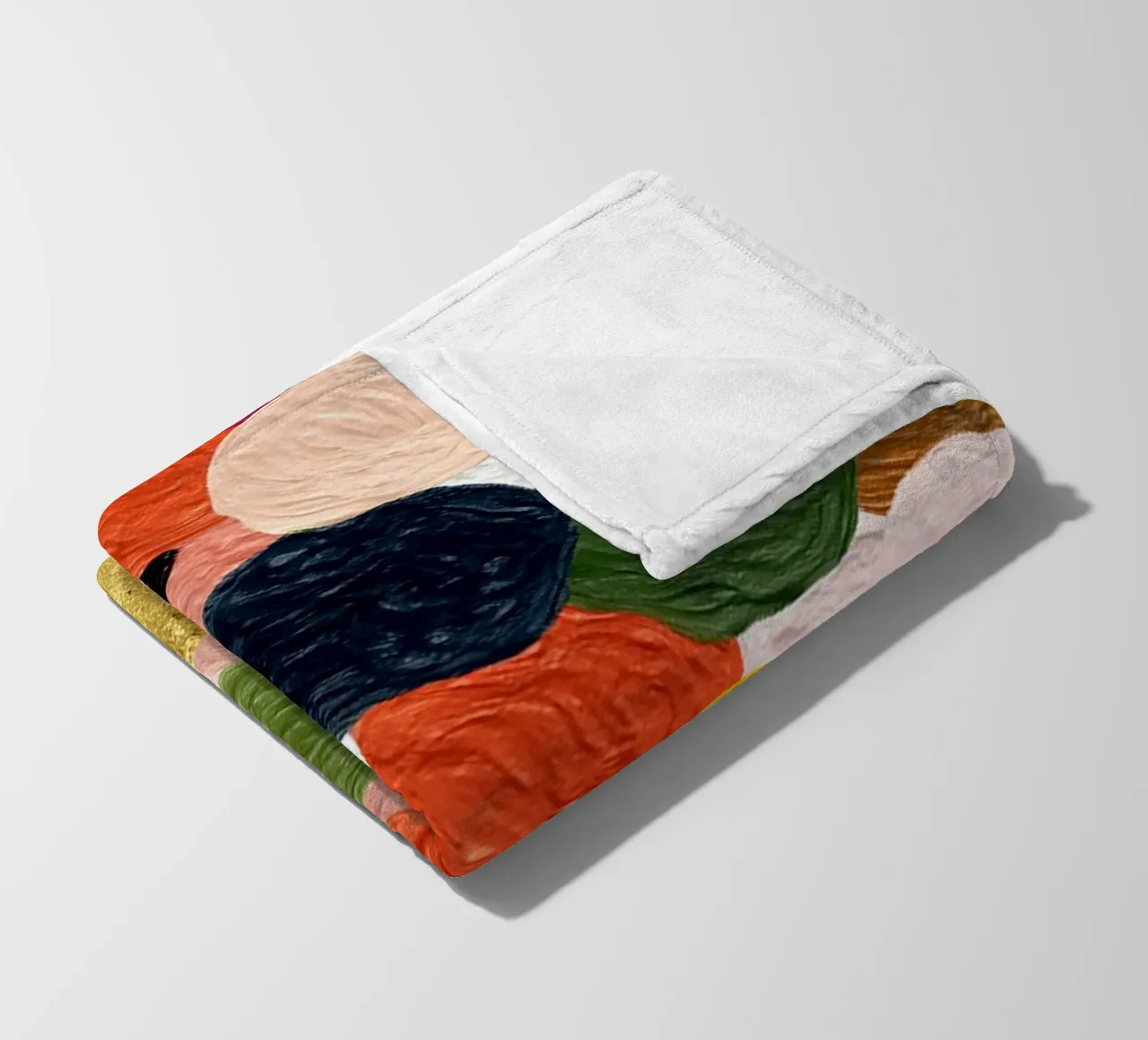 Colorful Abstraction coperta in pile da michi