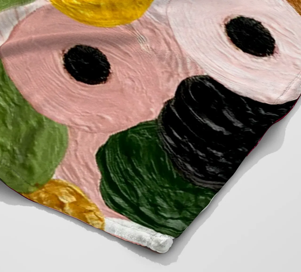 Colorful Abstraction coperta in pile da michi