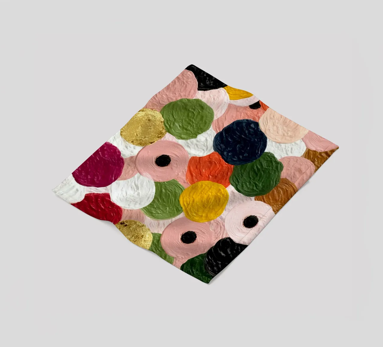 Colorful Abstraction coperta in pile da michi