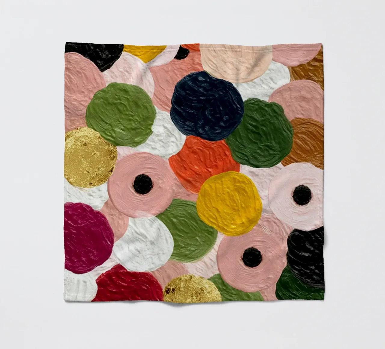 Colorful Abstraction coperta in pile da michi