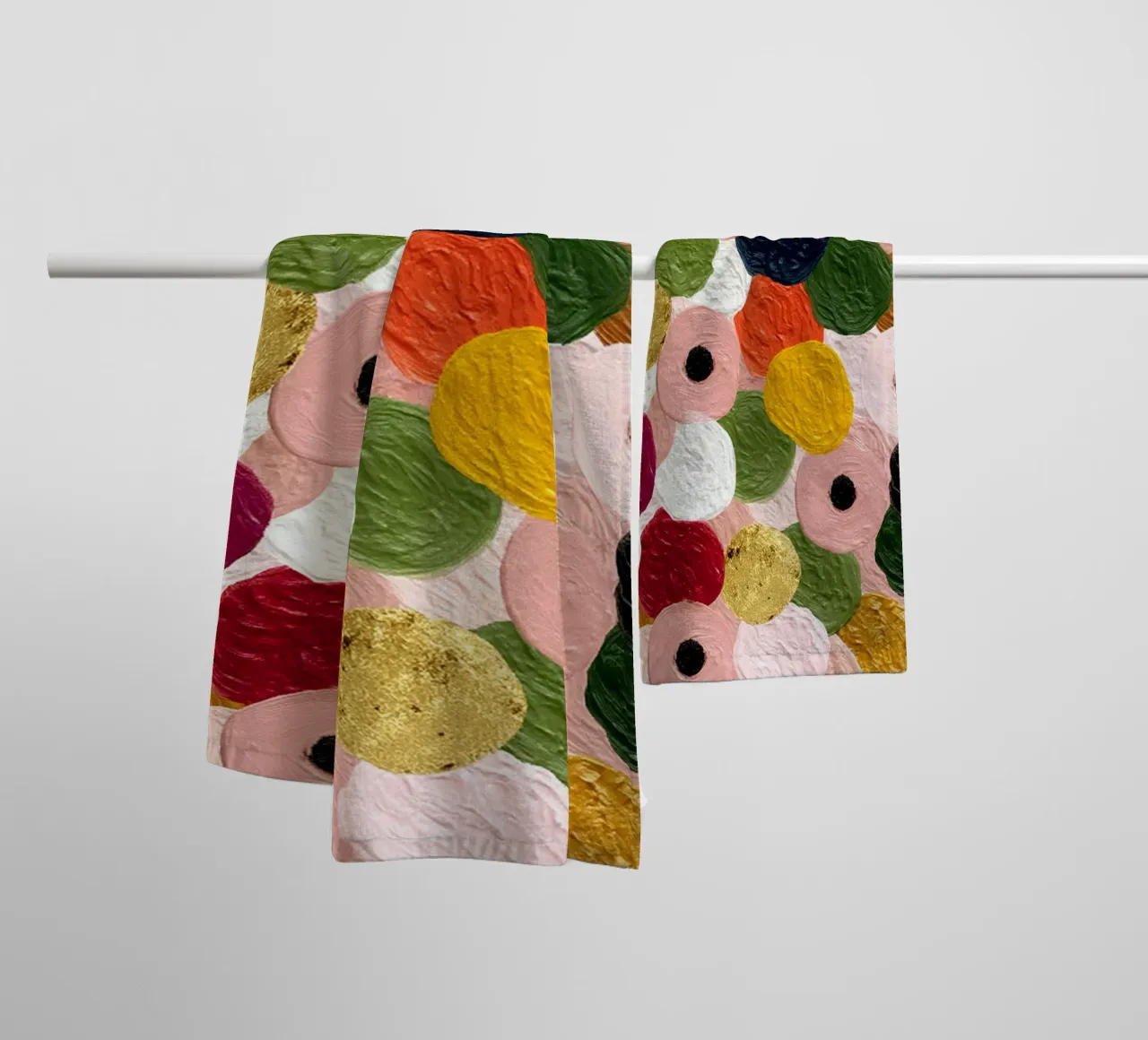 Colorful Abstraction asciugamano da bagno da michi