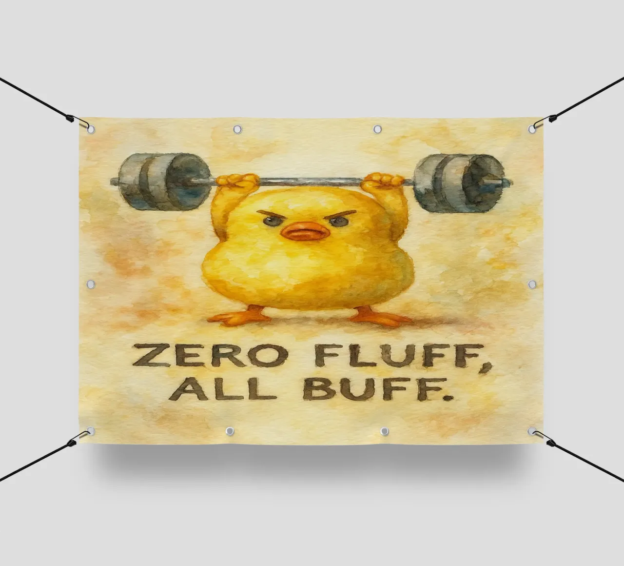 zero fluff tutti buff divertente anatra telo in pvc da cepeducks