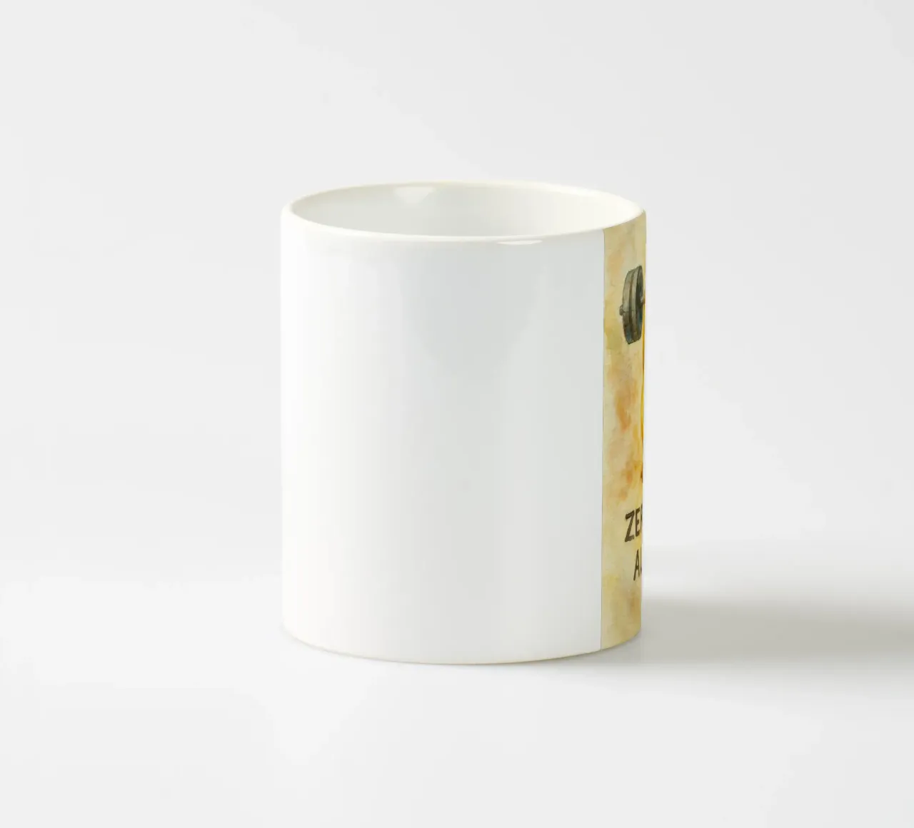 zero fluff tutti buff divertente anatra tazza in ceramica da cepeducks