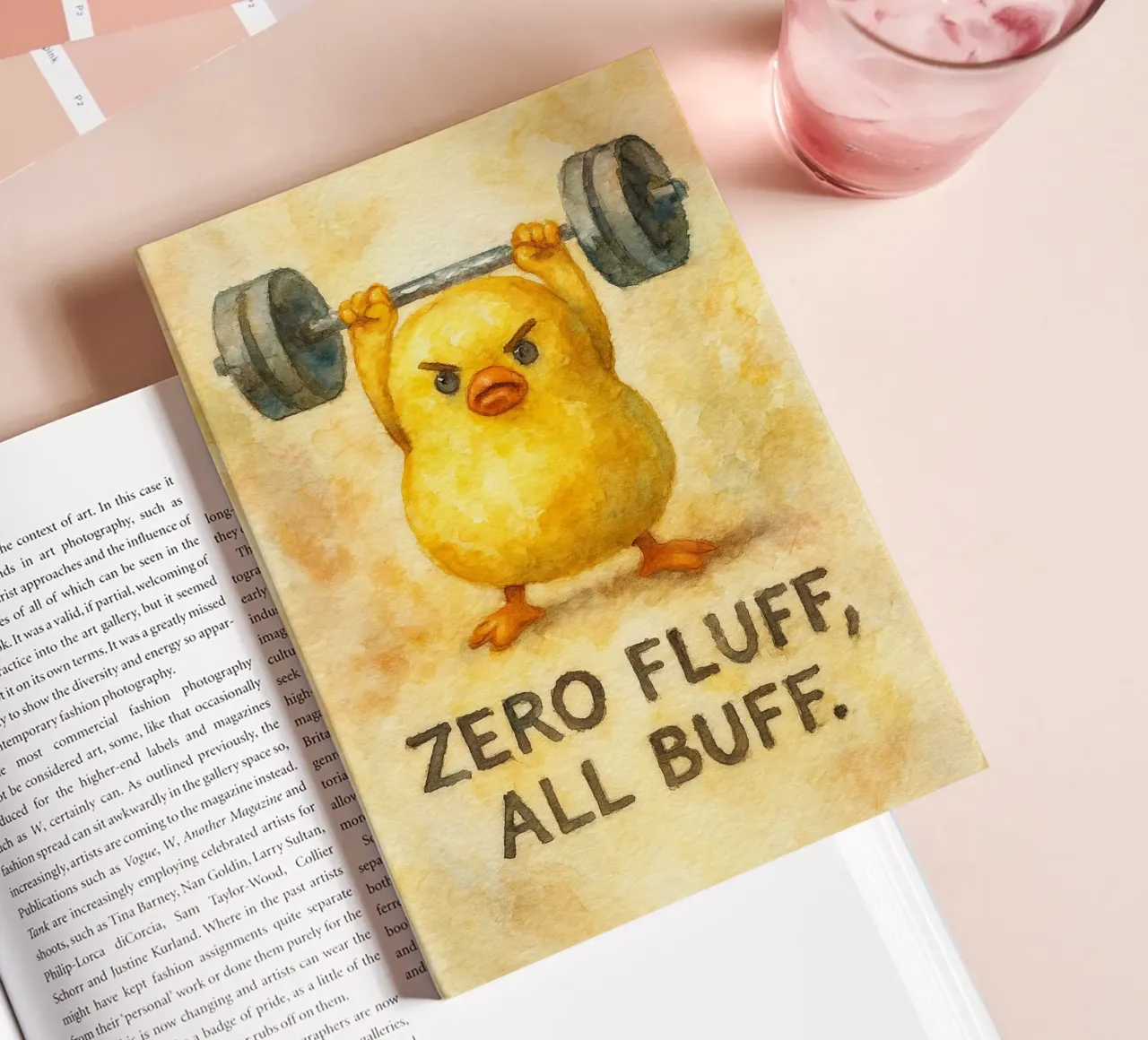 zero fluff tutti buff divertente anatra diario da cepeducks