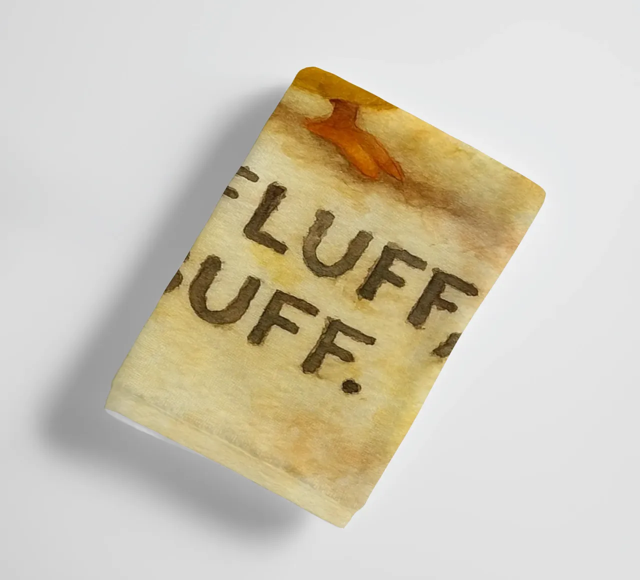 zero fluff all buff funny duck towel by cepeducks