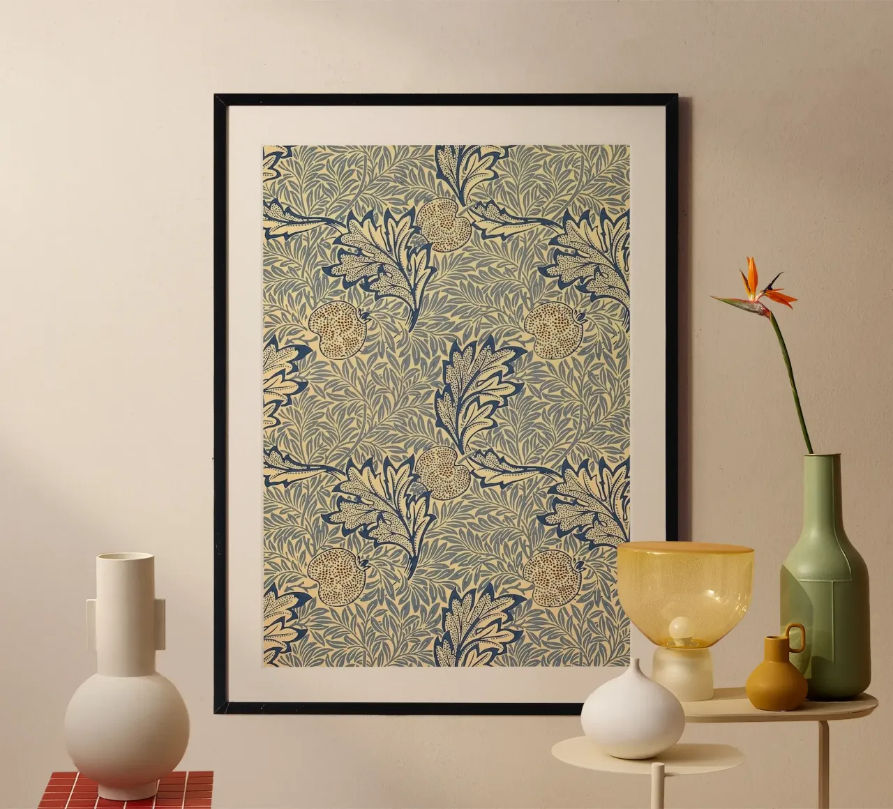 William Morris Botanical Print, Vintage poster da thomas