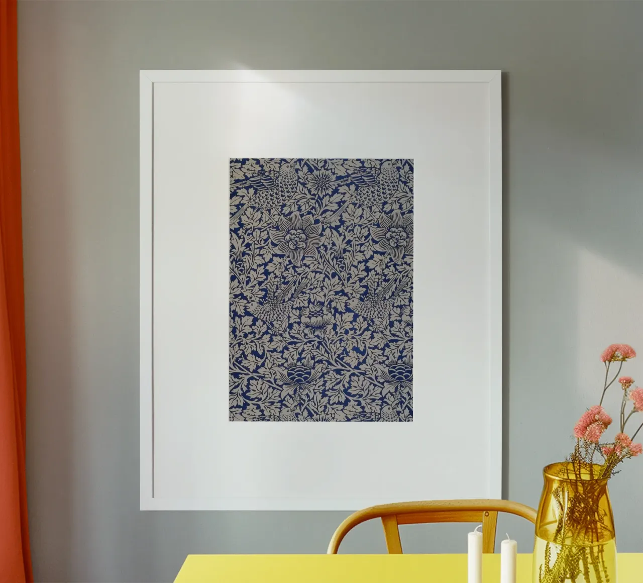 William Morris Botanical Print, Vintage poster da thomas