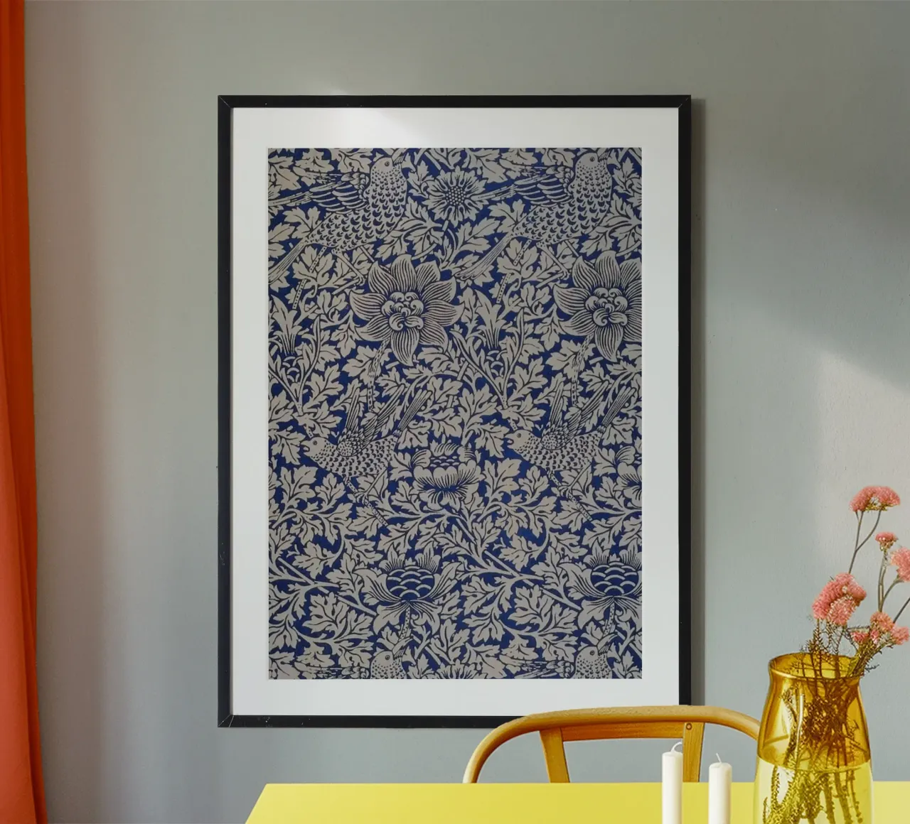 William Morris Botanical Print, Vintage poster da thomas