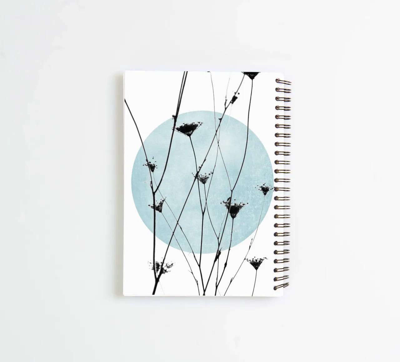 Vintage bloom blue diario ad anelli da BAINAI