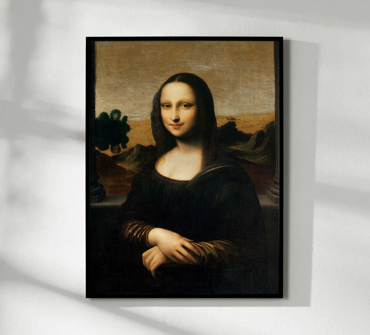 Isleworth Mona Lisa by Leonardo da Vinci poster da James McIntosh