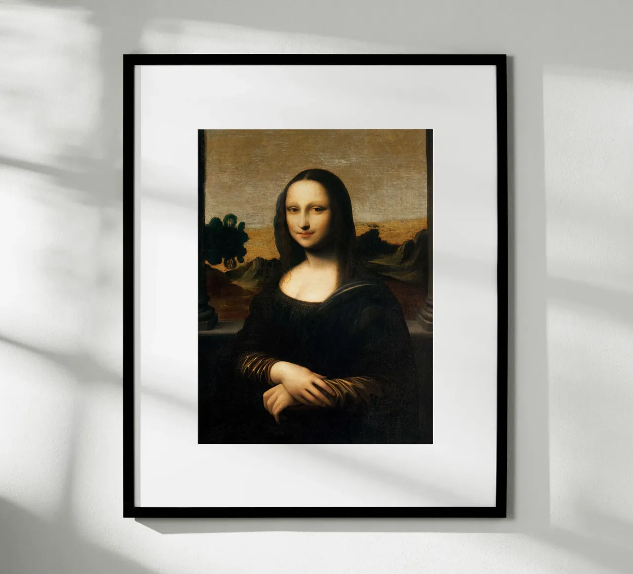Isleworth Mona Lisa by Leonardo da Vinci poster da James McIntosh