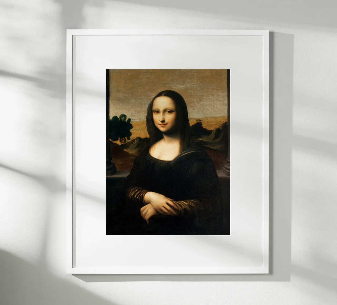 Isleworth Mona Lisa by Leonardo da Vinci poster da James McIntosh