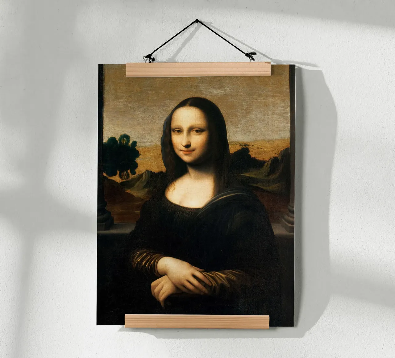 Isleworth Mona Lisa by Leonardo da Vinci poster da James McIntosh