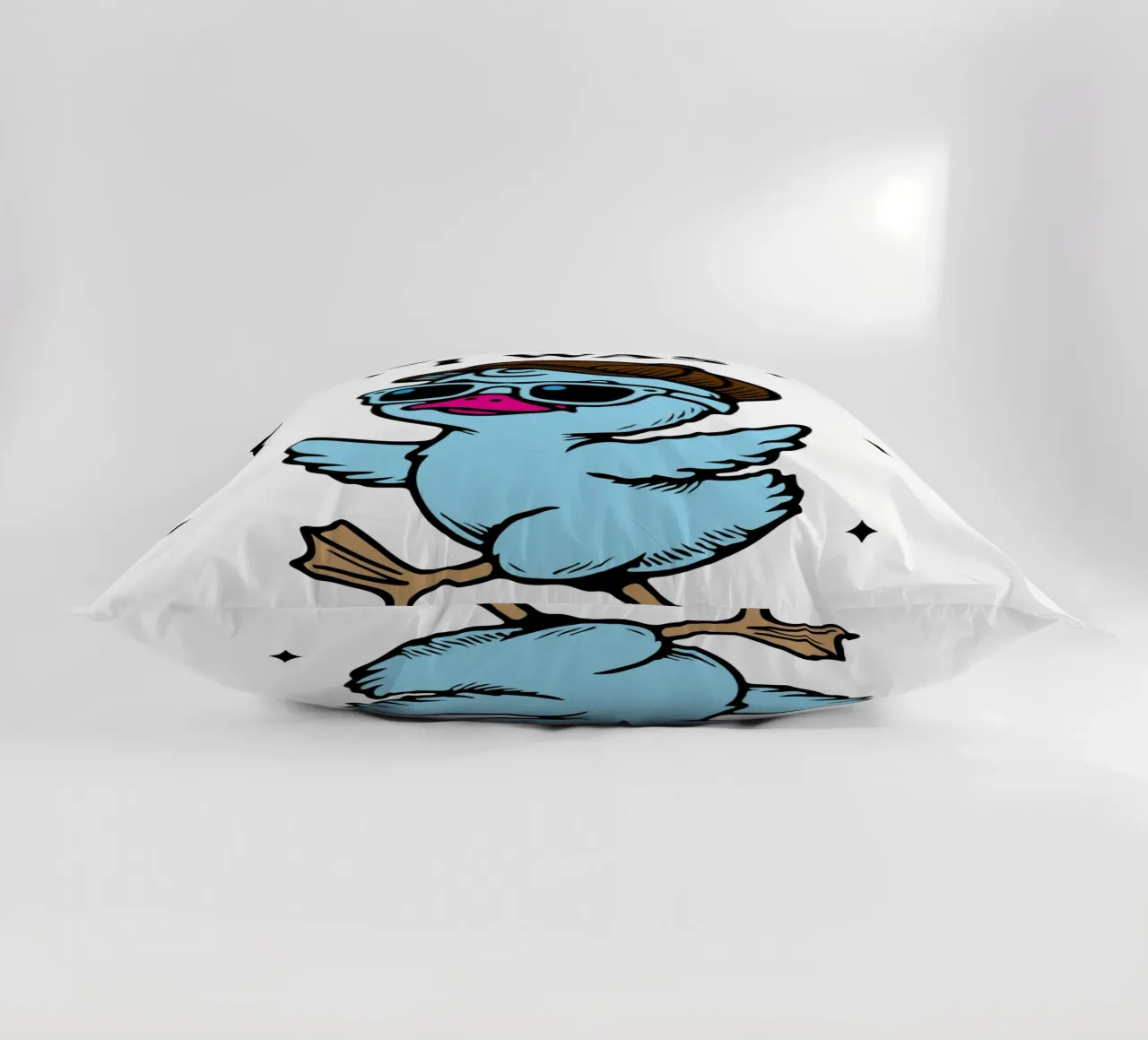 dilly dallyng funny duck cuscino da tanabaroo