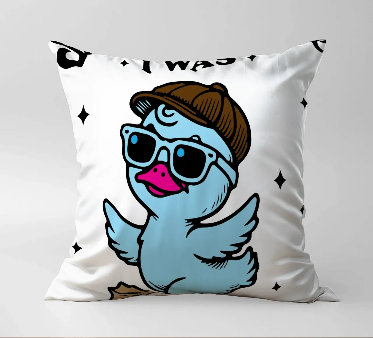 dilly dallyng funny duck cuscino da tanabaroo