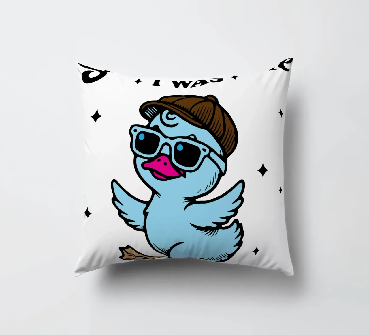 dilly dallyng funny duck cuscino da tanabaroo