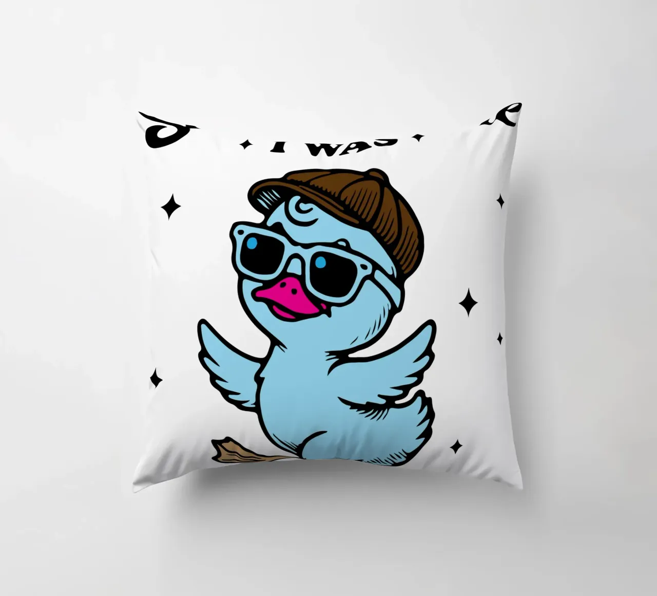 dilly dallyng funny duck cuscino da tanabaroo