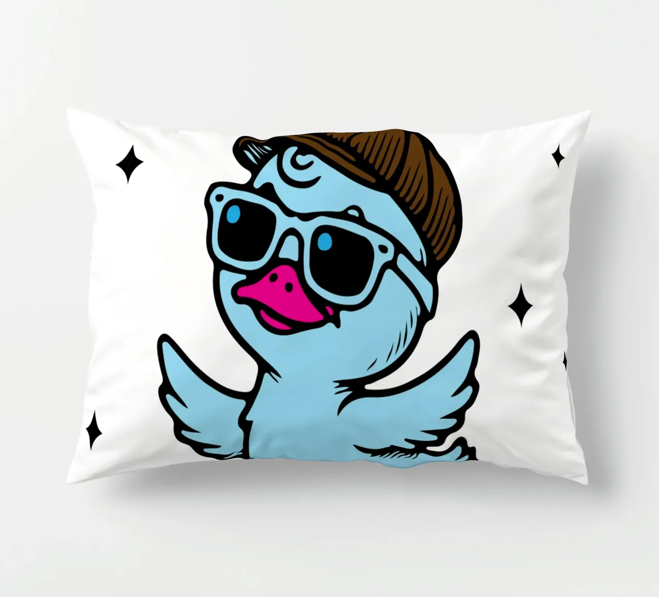 dilly dallyng funny duck cuscino da tanabaroo