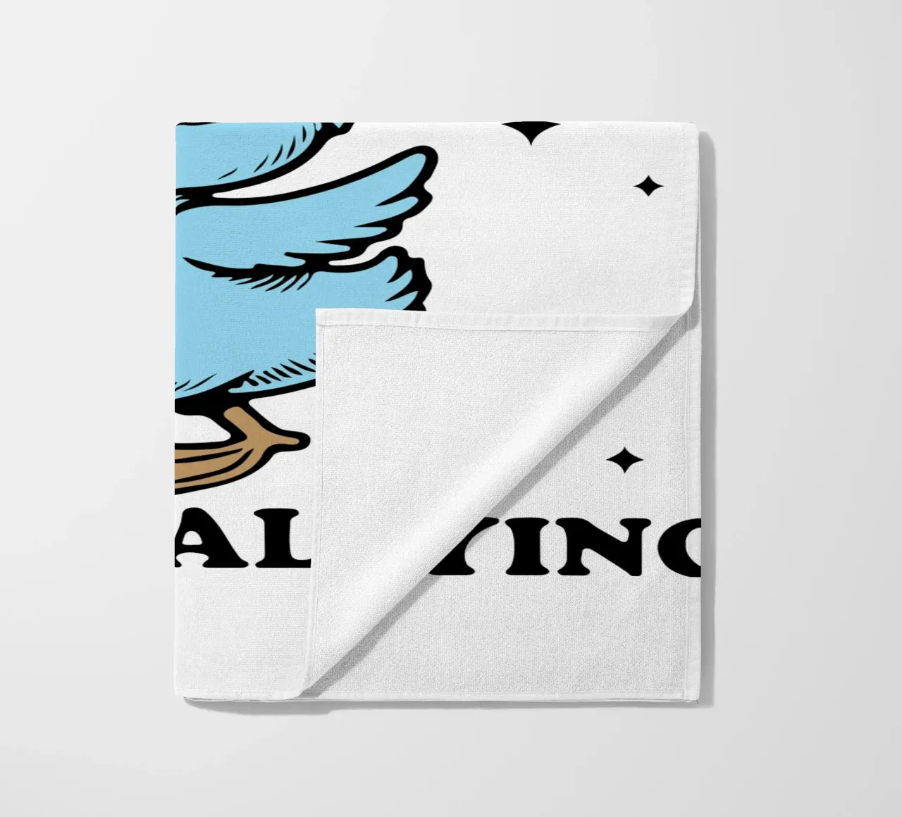 dilly dallyng funny duck telo mare da tanabaroo