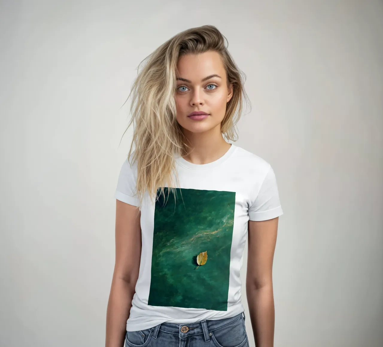 Solitude t-shirt da donna da Mosaic Dialogue