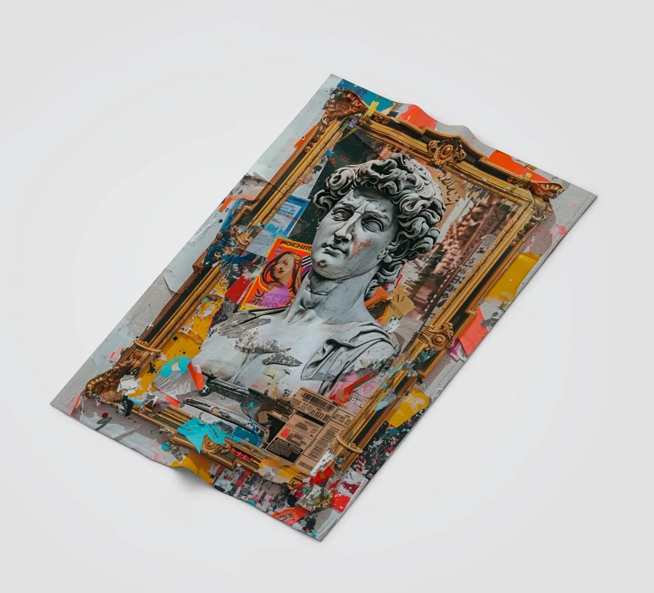 Fragmented Glory coperta in pile da Mosaic Dialogue