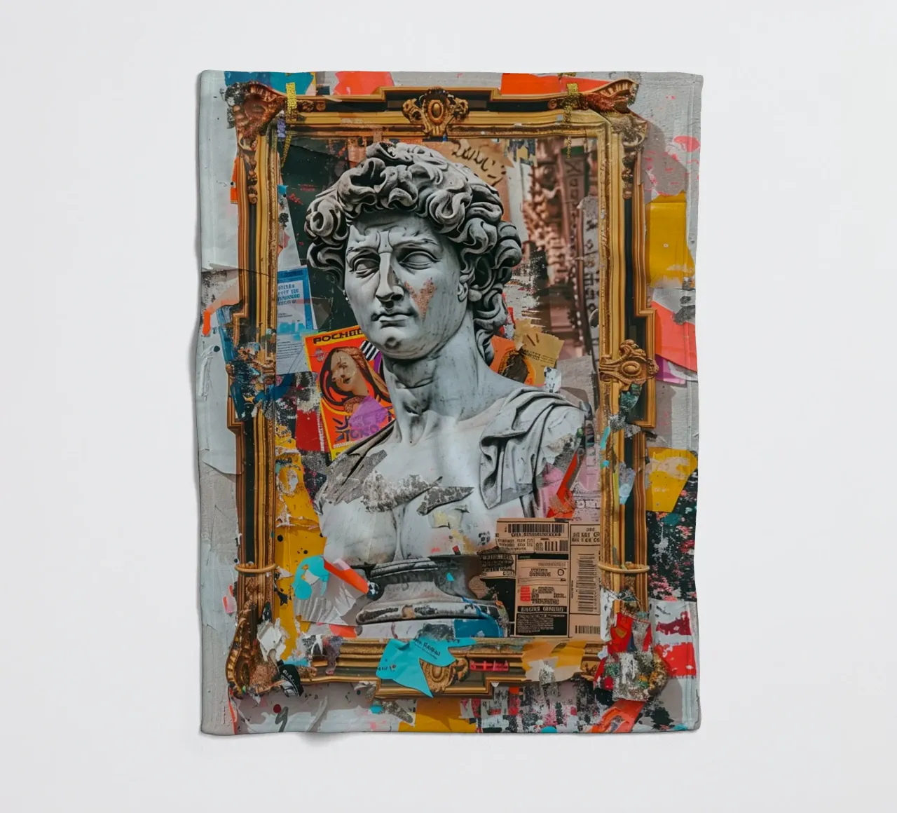 Fragmented Glory coperta in pile da Mosaic Dialogue