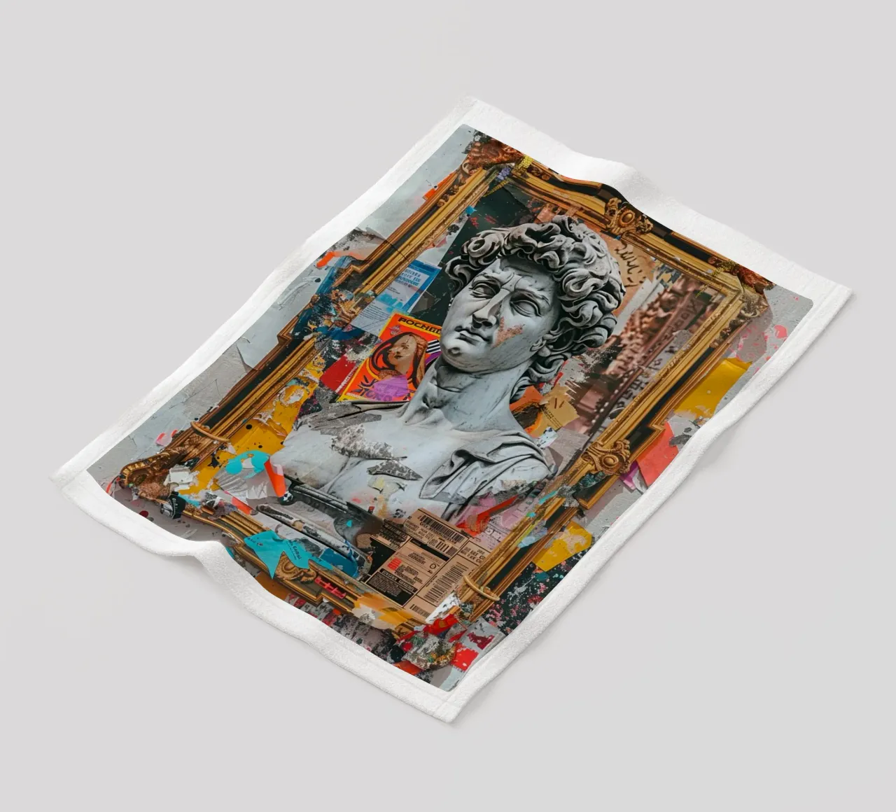 Fragmented Glory coperta in pile da Mosaic Dialogue