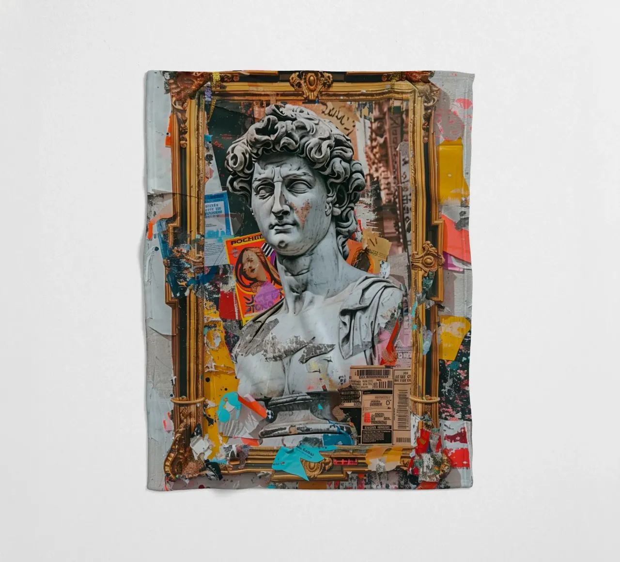 Fragmented Glory coperta in pile da Mosaic Dialogue