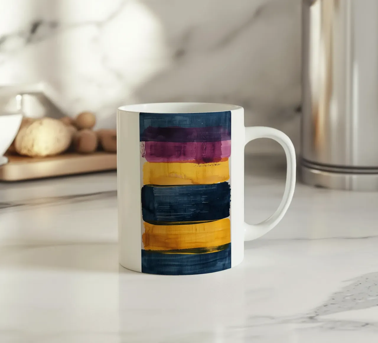 Layers of Silence tazza in ceramica da Mosaic Dialogue