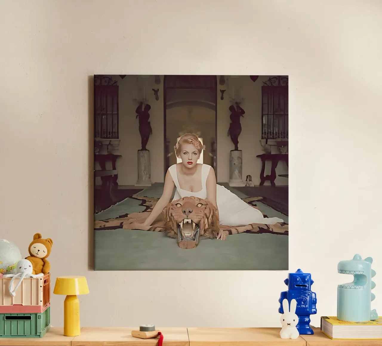 Slim Aarons photo 1 canvas with Floater frame by domherrick1