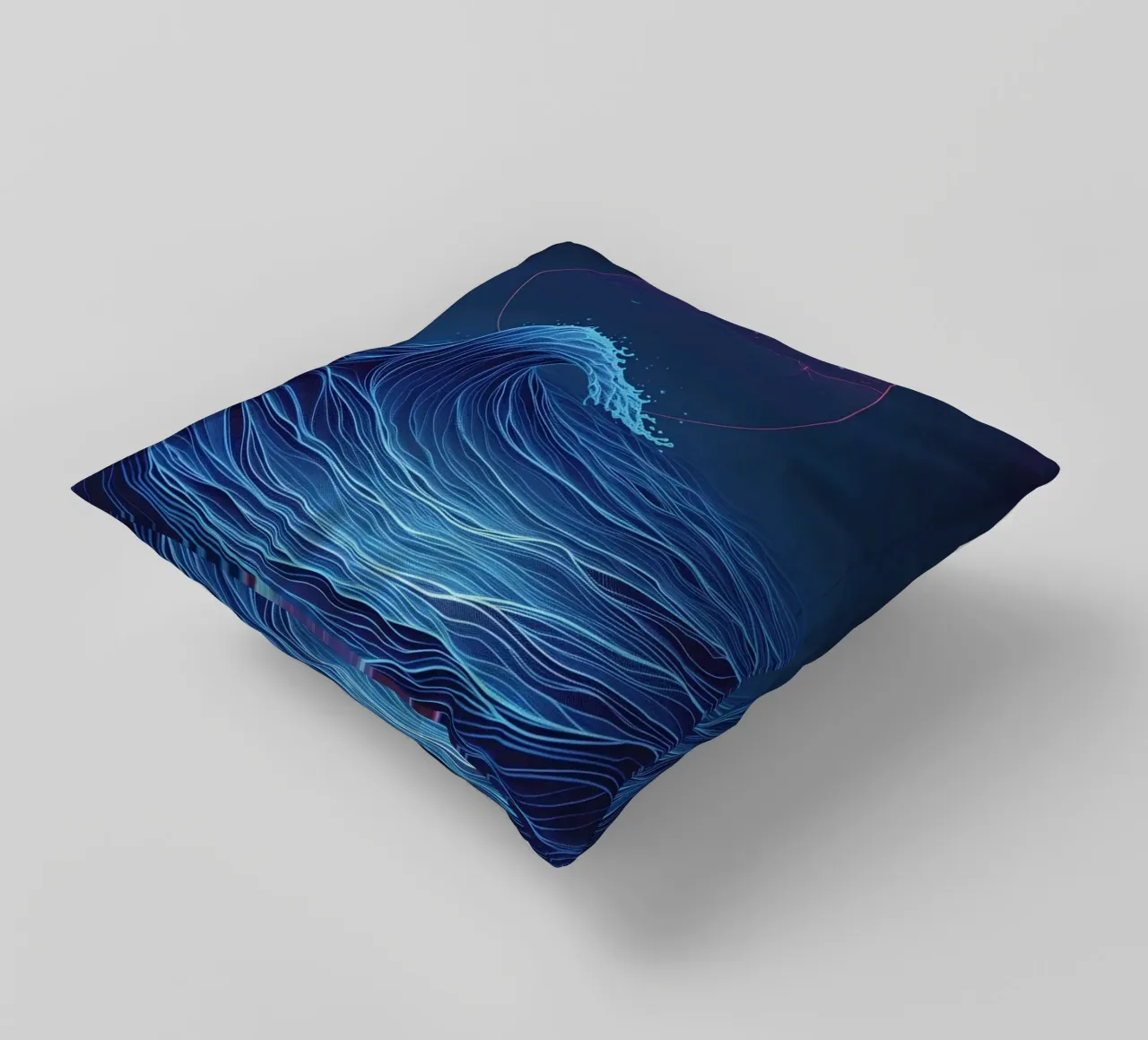 Cosmic Wave cuscino da Mosaic Dialogue