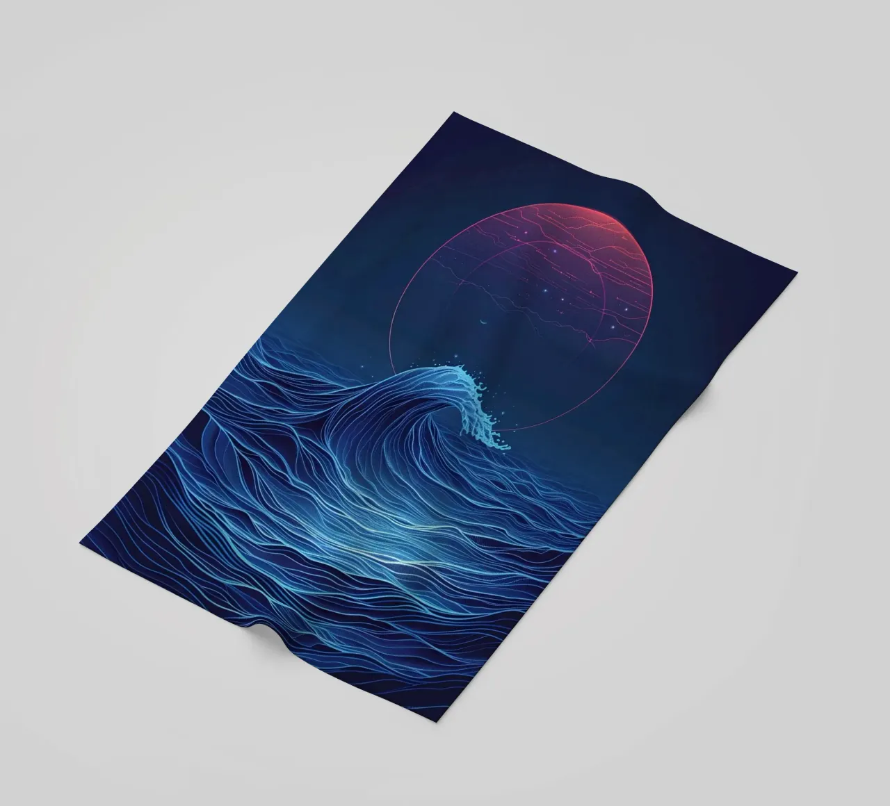 Cosmic Wave telo mare da Mosaic Dialogue