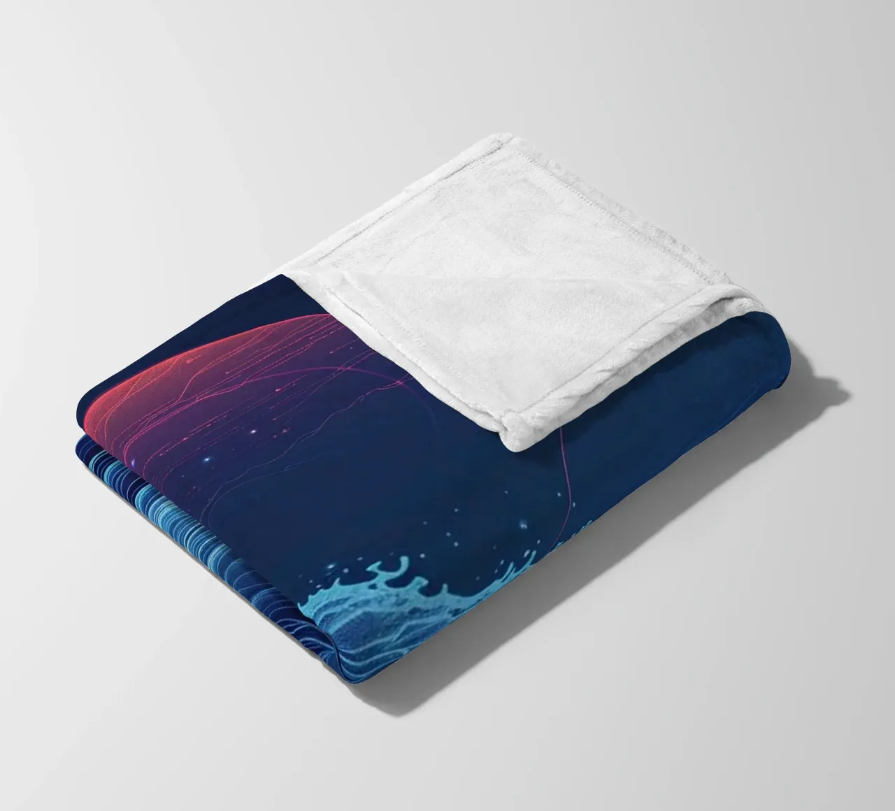 Cosmic Wave coperta in pile da Mosaic Dialogue