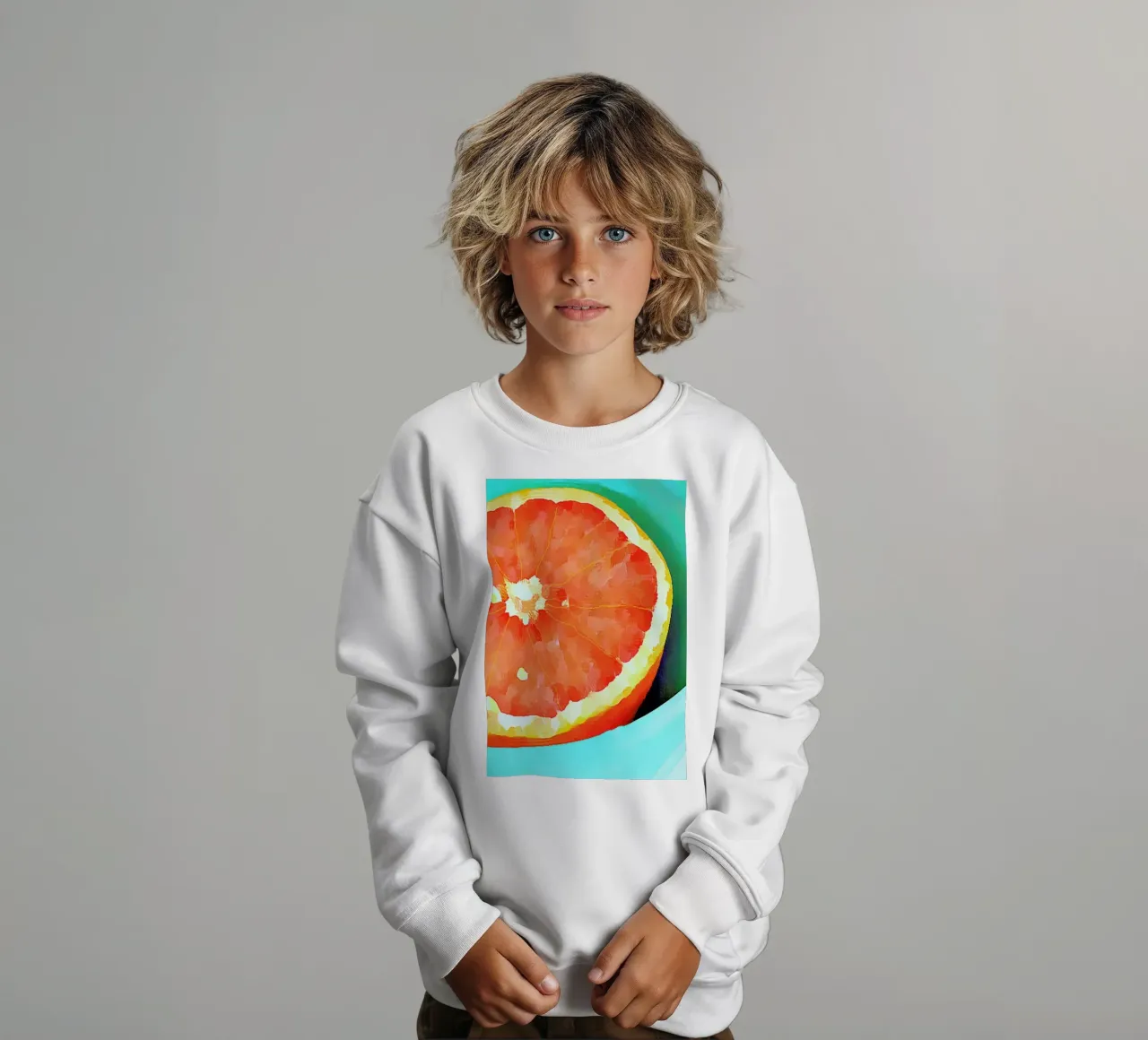 Grapefast felpa bambino da Xchange Art Studio