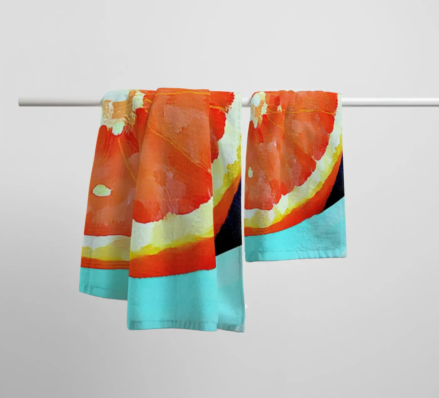 Grapefast badhanddoek van Xchange Art Studio