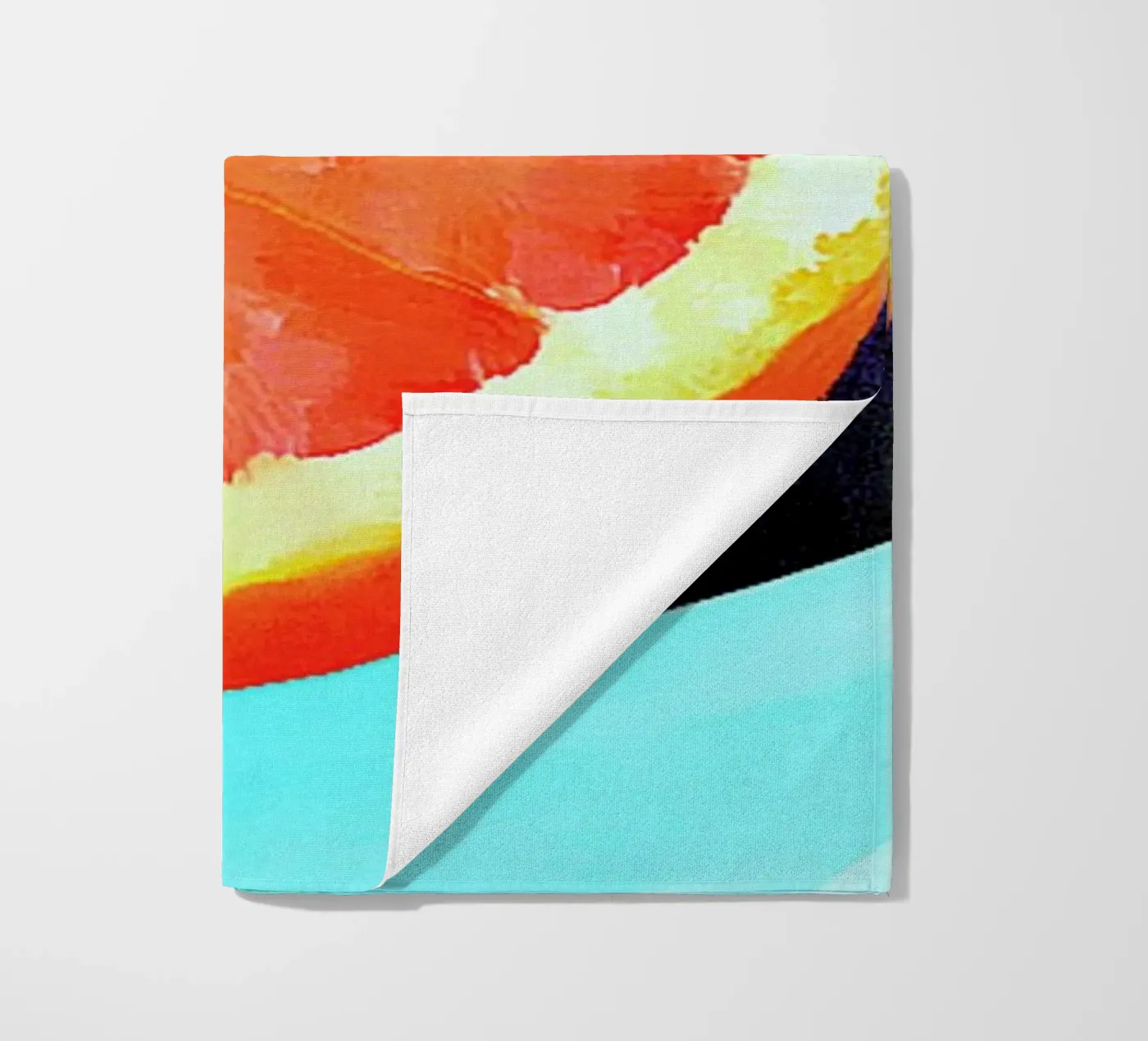 Grapefast beach towel by Xchange Art Studio