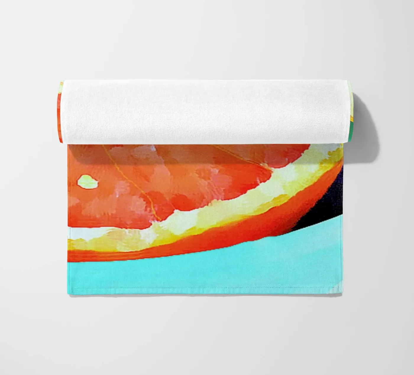 Grapefast beach towel by Xchange Art Studio