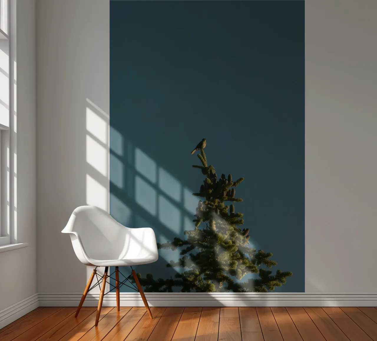 pine tree fotobehang van Earthly Visions