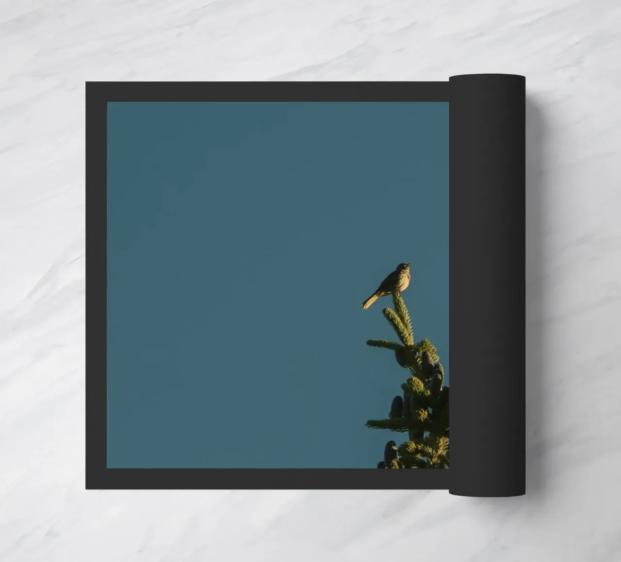 pine tree doormat by Earthly Visions