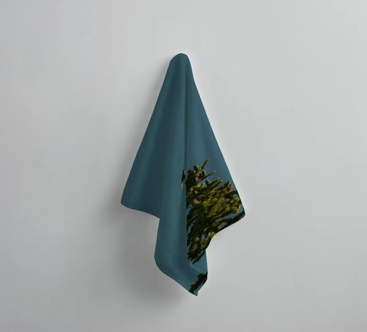 pine tree towel by Earthly Visions