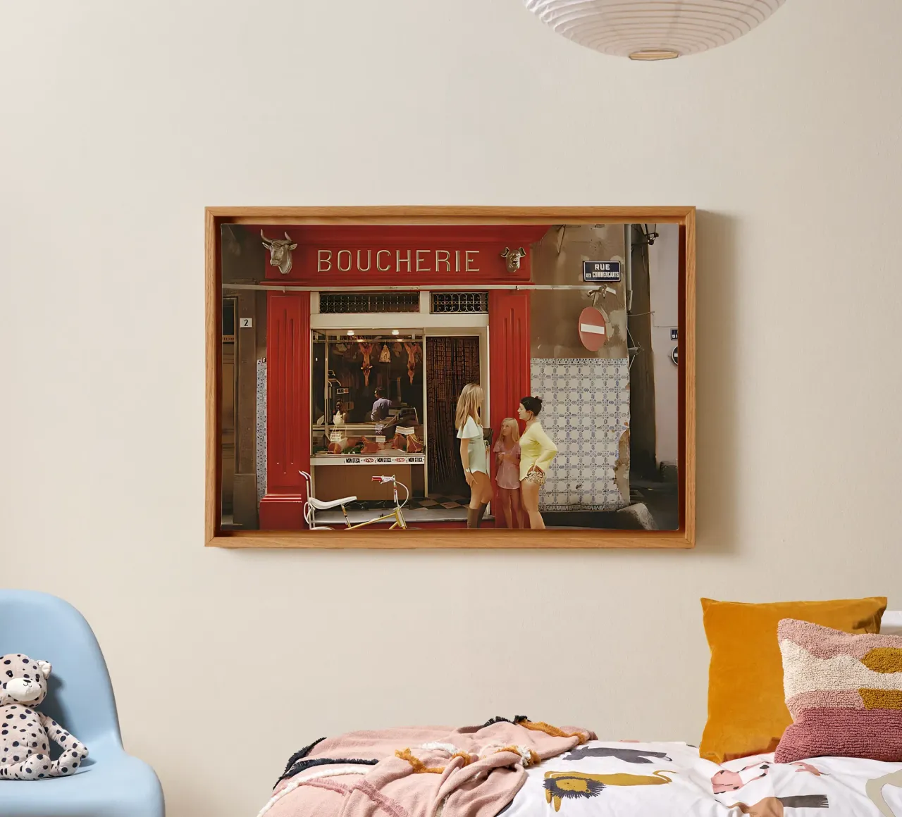 Slim Aarons photo 12 canvas with Floater frame by domherrick1