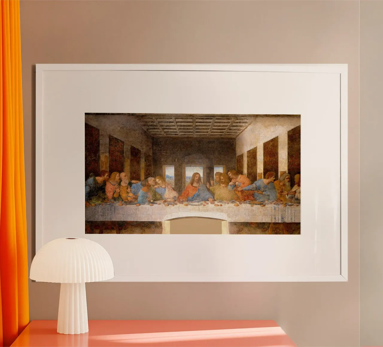 L'Ultima Cena di Leonardo da Vinci poster da James McIntosh