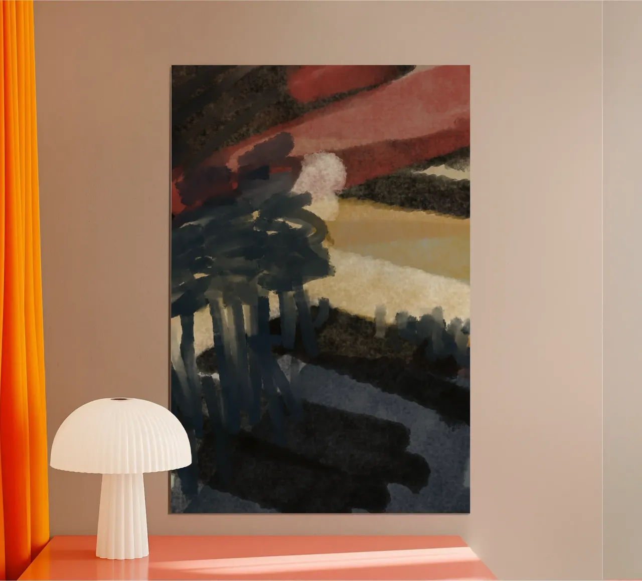 Il romanticismo della notte poster da nileshkikuuchise