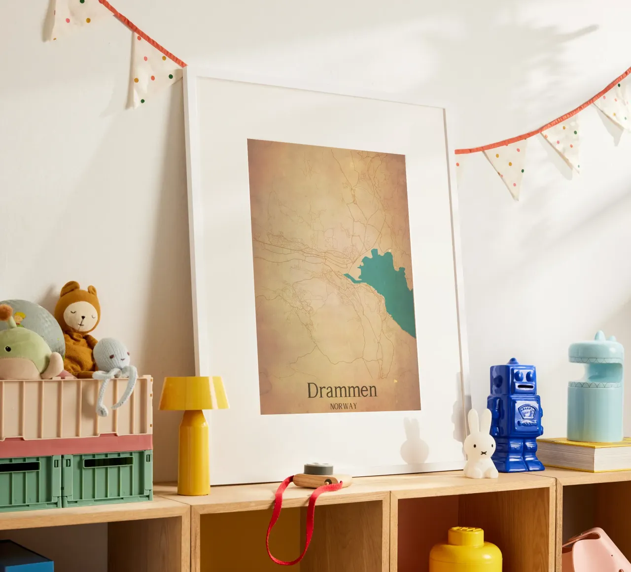 Drammen NORWAY poster da WorldPrint